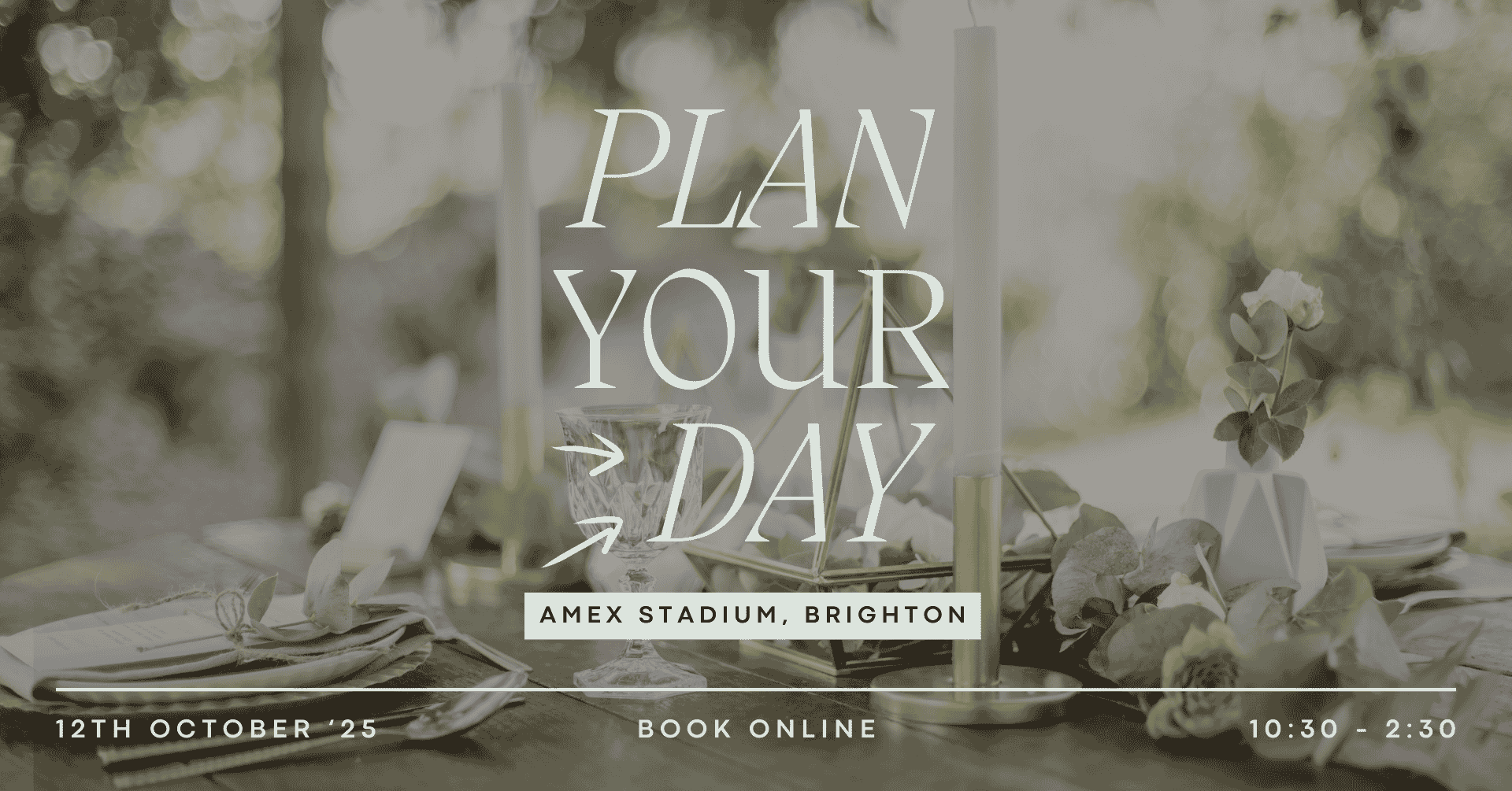 Lets Plan Your Day | Sussex Wedding Fair – Hero Image 1